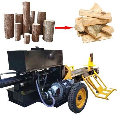 High Quality Mobile Hydraulic Log Splitter Wood Splitter Suitable for Wood Root Tree Knot Log Fruit Tree Fork