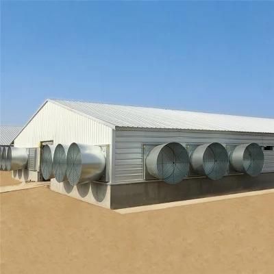 CE Qualified Agricultural New Poultry Chicken Farm Barn Prefabricated Warehouse