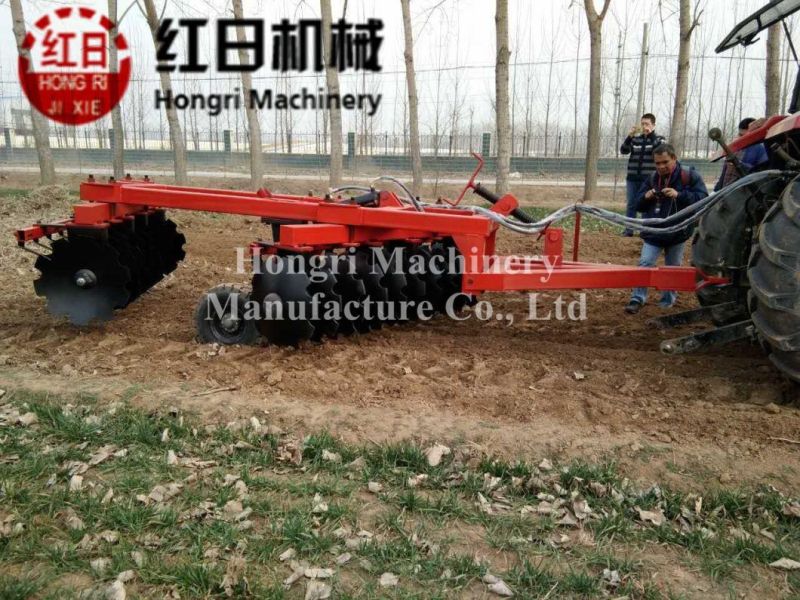 Agricultural Machinery Hydraulic Trailed Heavy Duty Disc Harrow for Tractor