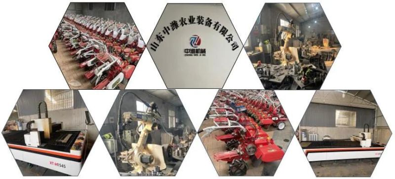 High Efficiency Multi-Functional Farm Trenching Machine Mini Type Rotary Tiller