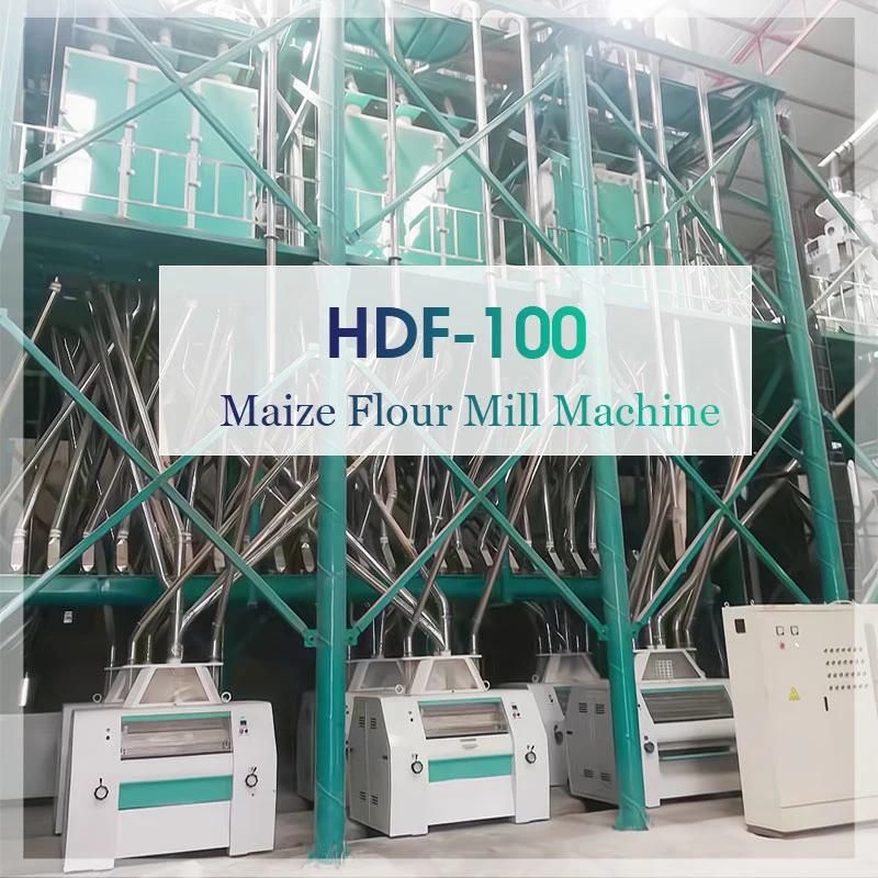 Hongdefa 4tph Maize Flour Mill Machine for Africa