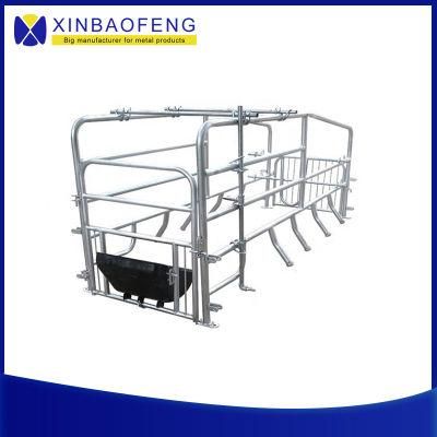 Factory Direct CE Approved High Quality Hot-DIP Galvanized Pig Sow Farrowing Crate