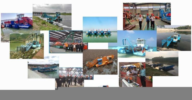 Floating Water Plants Removal/ Aquatic Weed Harvester/Floating Debris Harvesting Cleaning