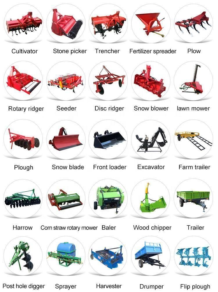 Agriculture Machinery Equipment Snow Plow ATV 3 Disc Plough