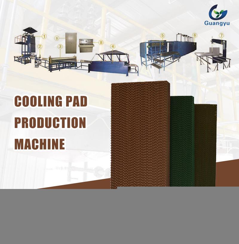 Cooling Pad Machine for Poultry Farm/Cooling Pad Production Line