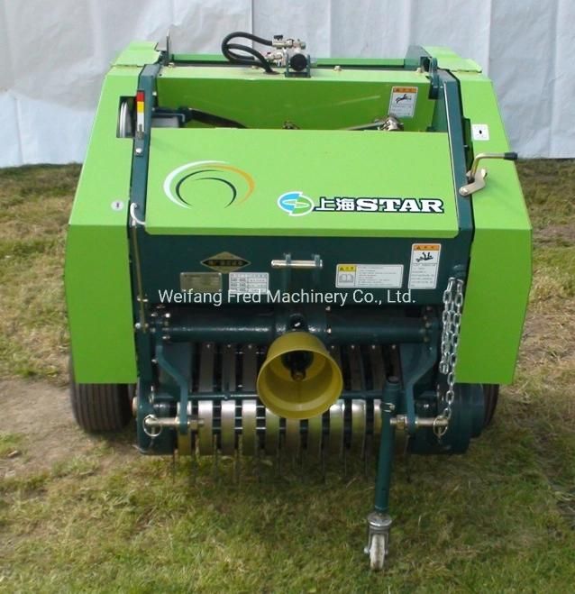 Farm/Agricultural Using Mini Round Hay Baler Hydraulic Packing Machine Mrb0850