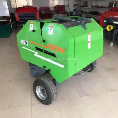 Top Exporting Good Quality Mini Walking Tractor Mounted Round Type Mini Hay Baler Machine for Sale
