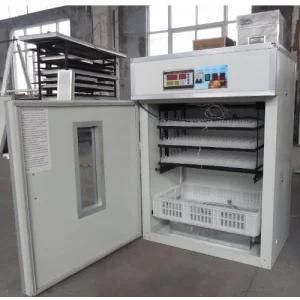 Price Cheap New Design Full Automatic Poultry Large Egg Incubator Hatching with More Than 1500 Eggs
