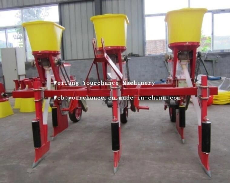 Ecuador Hot Selling Grain Planter 2bcyf Series 3-6 Rows Corn Soybean Seeder with Fertilizer Drill for 10-100HP Tractor