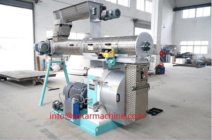 1-20t/H Stainless Steel Chicken Livestock Cattle Pig Fish Poultry Feed Pellet Making Machine Fish Food Processing Line