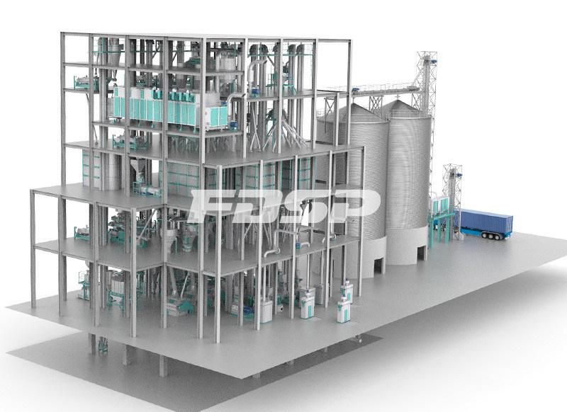 High Quality Poultry Feed Mill Production Line Processing Line for Feed