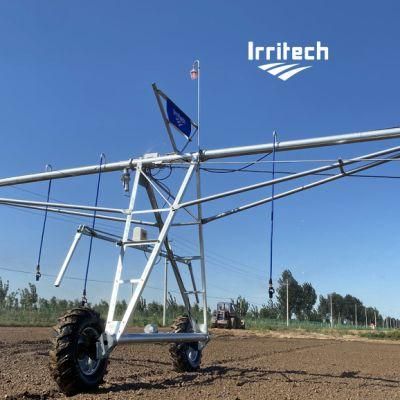 Large Farmland Centre Pivot Irrigation System with Komet End Gun