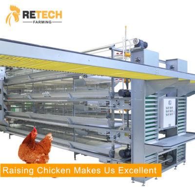Automatic H type chicken cage for layer/broiler/pullet poultry farms
