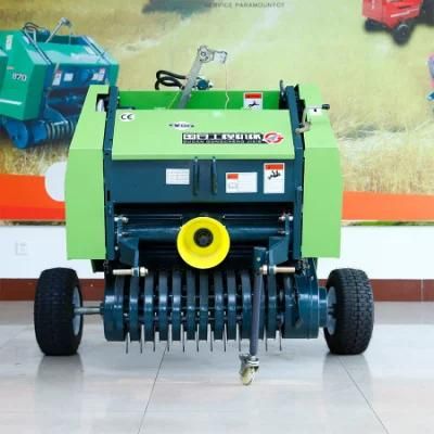 Cheap Straw Hot Selling Small Mini Hay Round Baler Machine for Sale