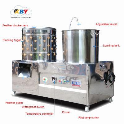 High Quality Poultry Scalder and Plucker Machine