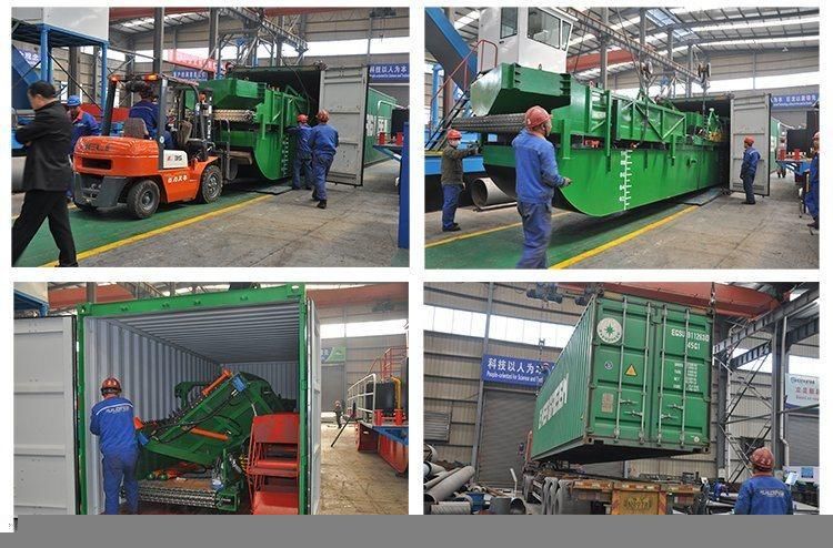 Water Hyacinth Removal Machine/Floating Garbage Harvester/Water Hyacinth Harvest Machinery