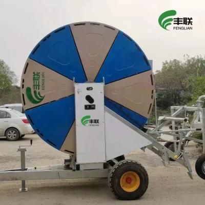 Energy-Saving Water Turbine Hose Reel Boom Irrigation