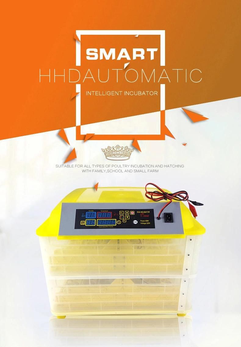 Hhd Dual Power Incubator for Hatching 112 Eggs