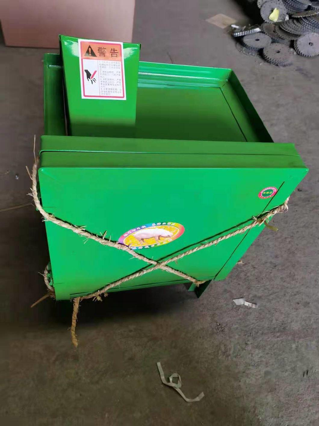 Shredder for Cutting Grass Vegetables Cutting Slicing Crusher Straw Grass Hay Mini Chaff Cutter Machine Animal Feeds