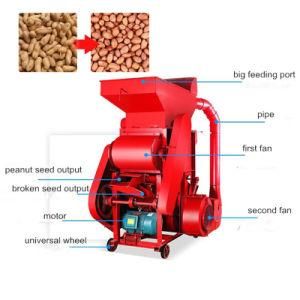 600-800kg/H Machine for Peanut Sheller for Sale/Machine for Peeling Peanut Shell/Groundnut/Peanut Decorticator