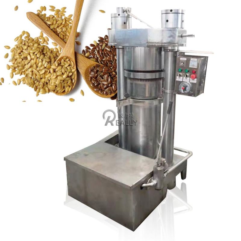 Hydraulic Cold Oil Press Machine Nuts Oil Pressing Making Machine Commercial Oil Extractor Sunflower Seeds Coconut Oil Expeller Extraction