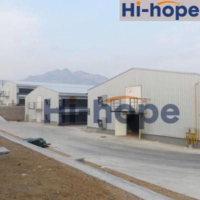Automatic Feeding System Prefabricated Industrial Chicken House Design Poultry Farming Shed