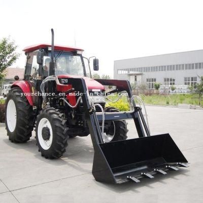 Tanzania Hot Sale Tz10d 70-100HP 4WD Farm Tractor Mounted Front End Loader with Standard Bucket