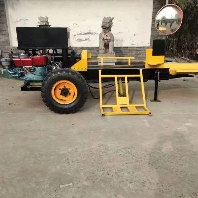 40ton Hydraulic Wood Splitter with Jockey Wheel 13HP Diesel Engine