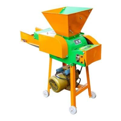 Hot Sale Mini Chaff Cutter Machine for Animal Feed Processing Poultry Farm Machinery Straw Chopper Silage Grass Cutting Chaff Cutter Machine