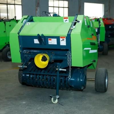 Farm Machine Supplier 1070 1070f Mini Round Hay Cotton Baler