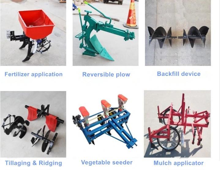 Mini Power Tiller Gasoline Tiller Small Garden Tiller Machine Made in China