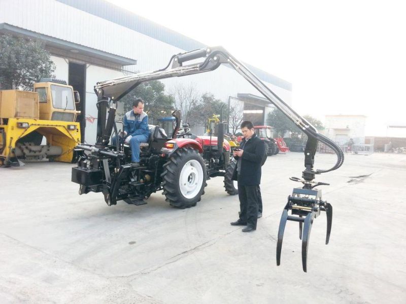 Forestry Hydraulic Lifting Crane Tractor Mounted Crane