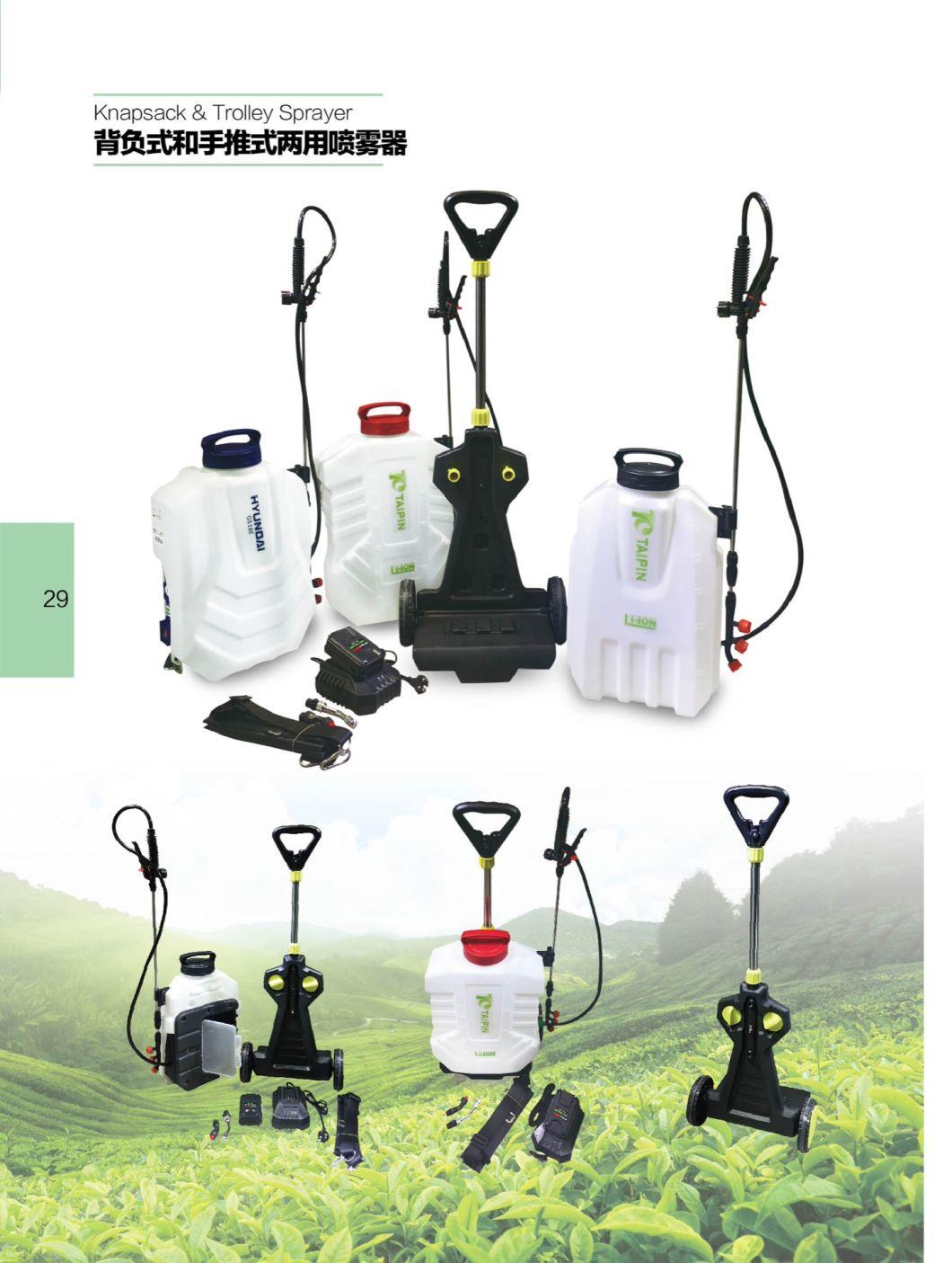 Agriculture High Pressure Airless Tall Trees Paddy Herbicide Electric 16 18L Battery Sprayer