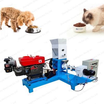 Shrimp Feed Making Extruder Machinery Granulated Fish Feeds Food Extruding Machine