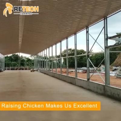 Prefabricated Chicken House Broiler Poultry Farm House Design
