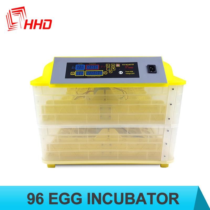 Hhd Automatic Chicken Egg Incubator Ce Passed Yz-96