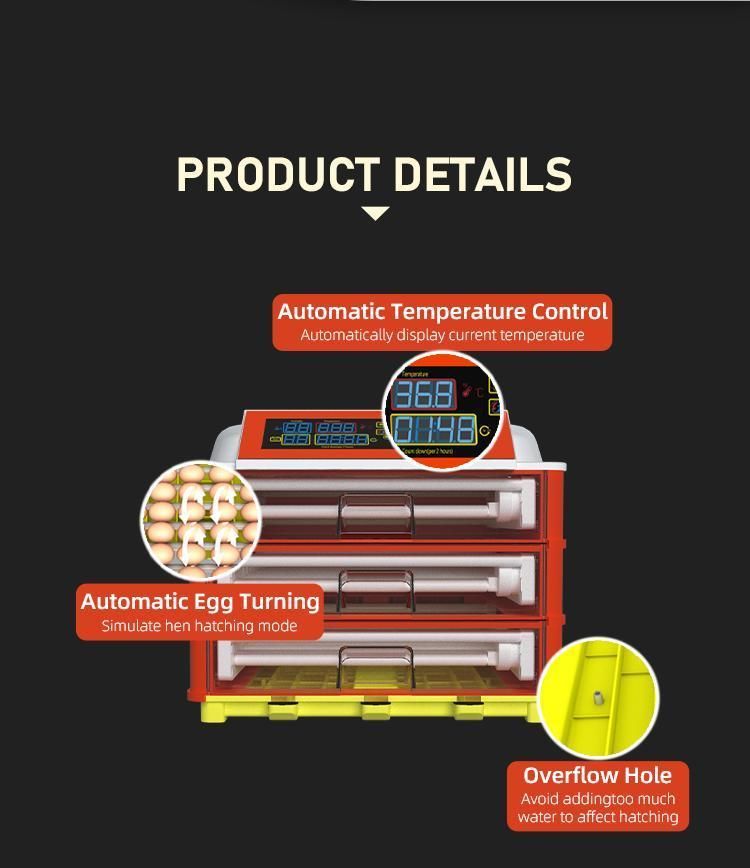 Hhd 138 Eggs Full Automatic Small Hatchery Setter with Digital Controller