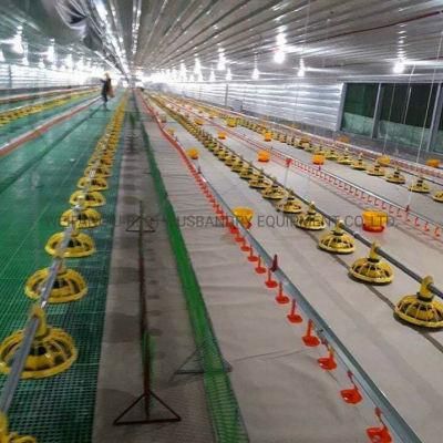 Philippines Poultry Farm House Design Automatic Broiler Chicken Raising Equipment
