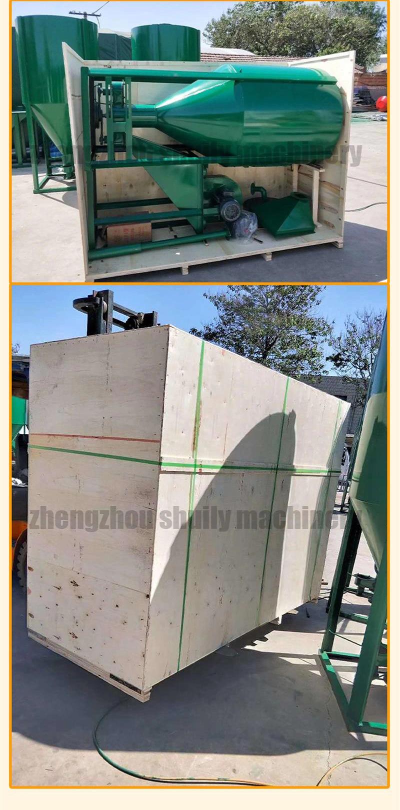 Large Capacity Maize Corn Milling Grinder Grain Mixer