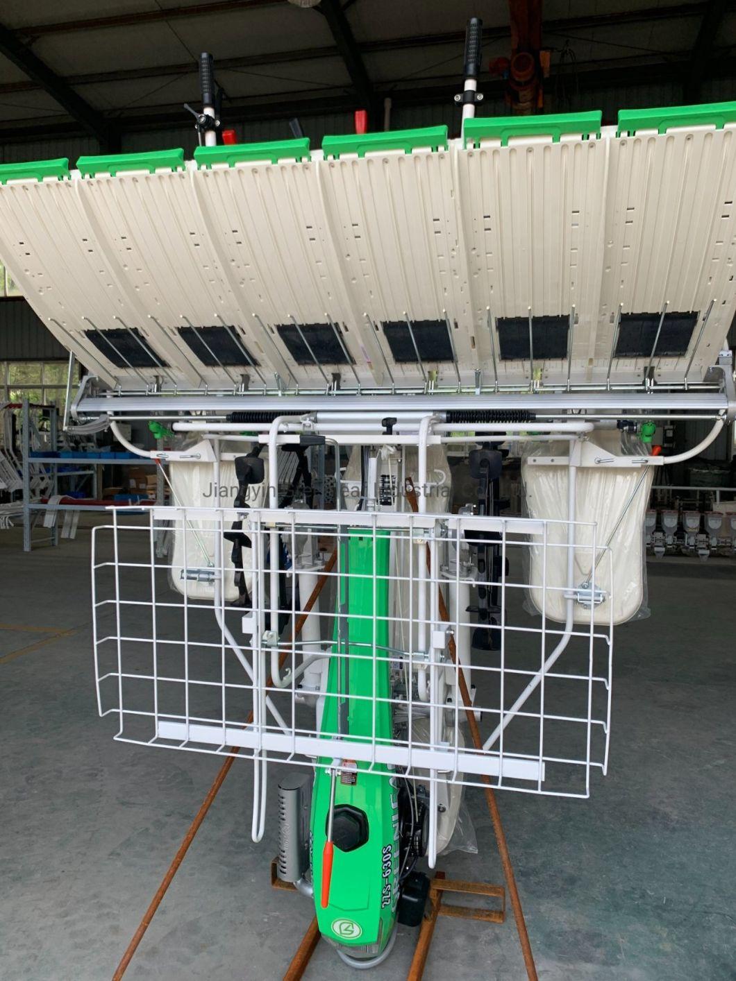 6 Rows 4 Rows Walking Type Paddy/Rice Transplanter Machine with YAMAHA Engine