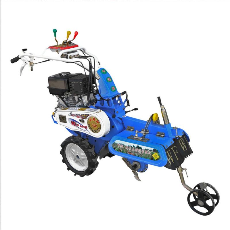 Agricultural Trenching Machine Mini Rotary Power Tiller Ginger Potato Planting