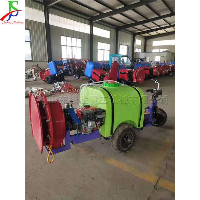 Orchard Insecticide Crop Weeding Electric Gasoline Three-Wheel Medicine Cart