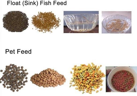 China Poultry Floating Fish Animal Feed Pellet Making Machine