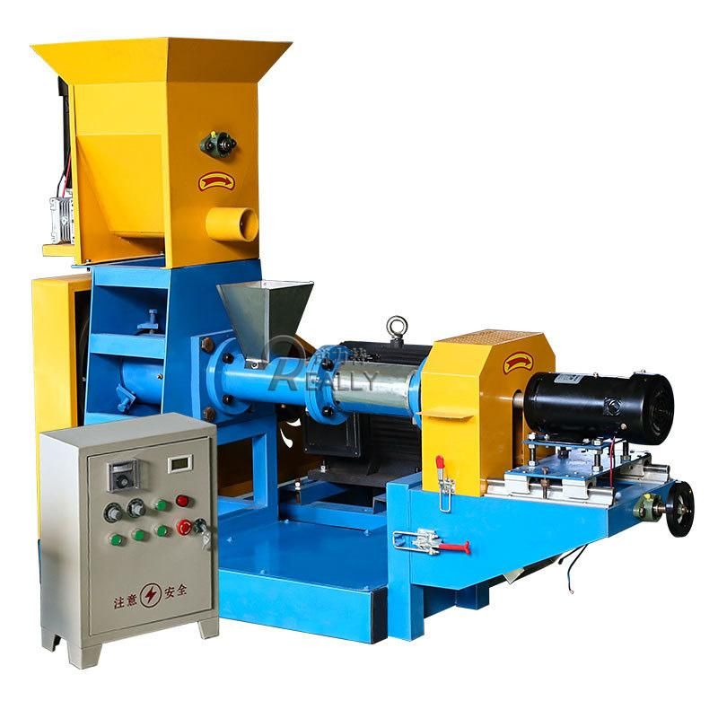 Commercial Floating Fish Feed Pellet Making Processing Machine Cat Dog Feed Extruder Animal Food Making Machine for Sale