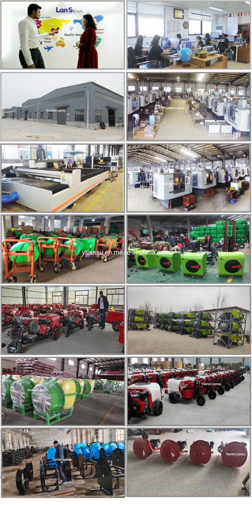 Garden Three Tyres Self Propelled Diesel Petrol Boom Tractor Air Blast Mist Pump Power Sprayers Agriculture Airblast Orchard Mist Grape Sprayer Machine