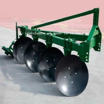 Tip Quality 1ly-430 90-130HP Tractor Mounted 1.2 Working Width 710X8 Discs Heavy Duty Disc Plough with Ce Certificate