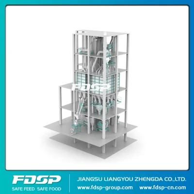 Large Capacity Customized Poultry Feed Making Plant Cattle Feed Plant