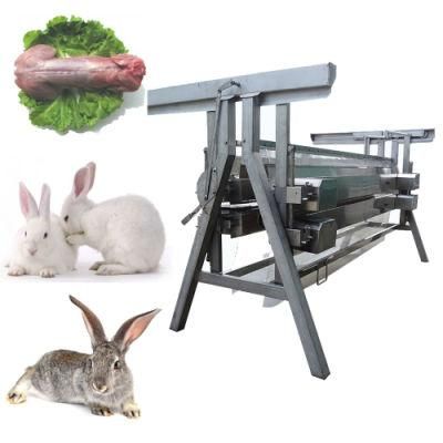 Rabbit Slaughter Processing Equipment for Rabbit Hair Removal Plucking Machine