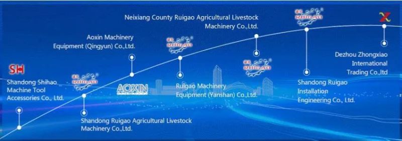 Agricultural Machinery Automatic Feeding System with Galvanized Steel Silos