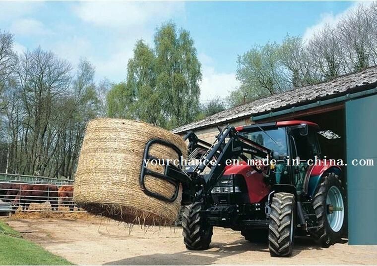 High Quality Agricultural Machinery Parts Tractor Front End Loader Hitched Bale Grab for Grabbing Round Hay Bale